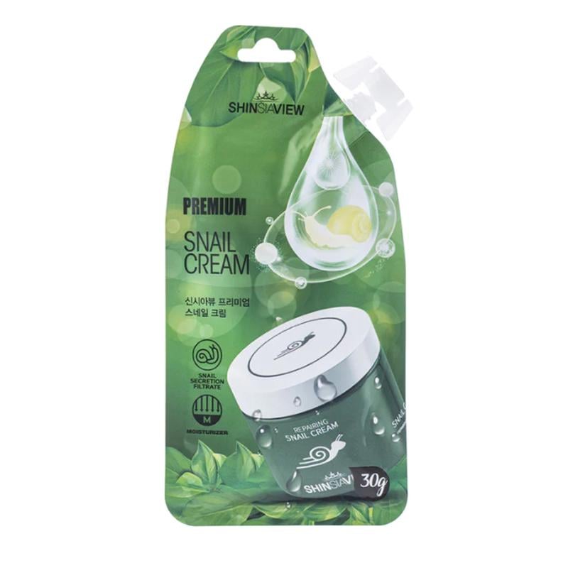 Крем для лица Shinsiaview Premium Snail Cream с муцином улитки 30 г (8809674180108)