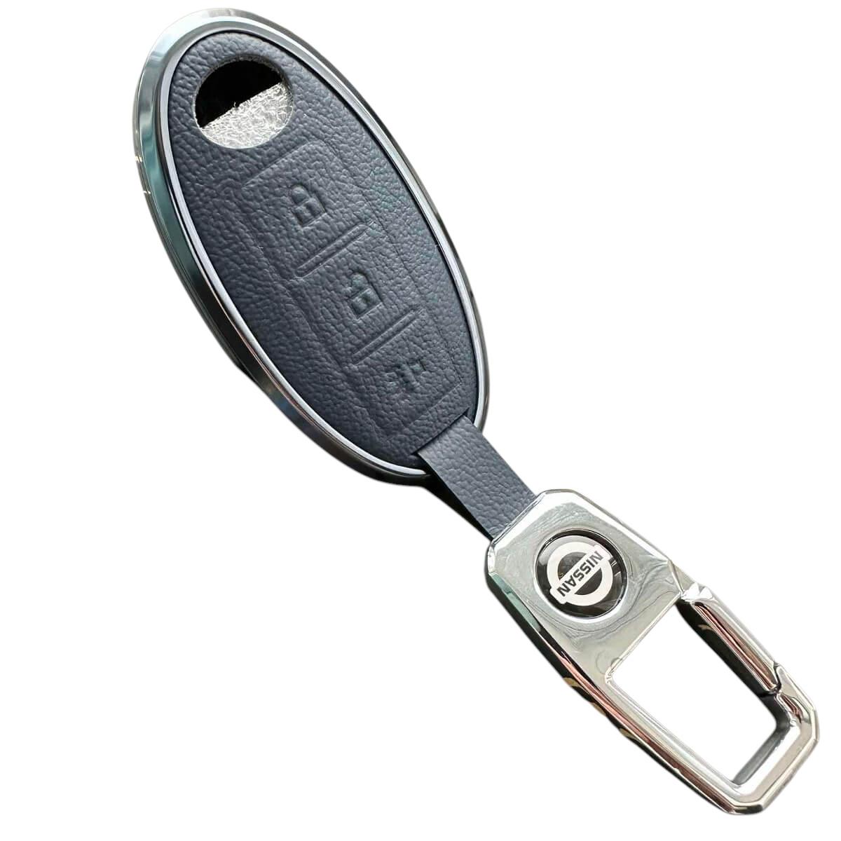 Чехол алюминиевый для ключа Nissan (ns2albl) Чехол алюминиевый для ключа Nissan (ns2albl)