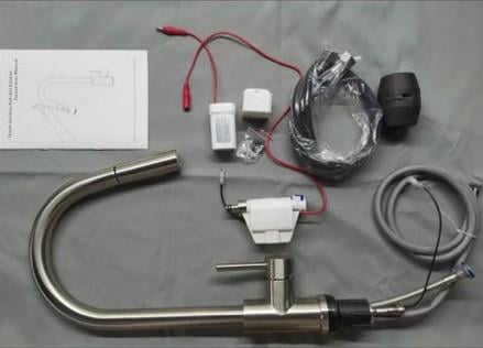 Змішувач сенсорний для кухні з висувною лійкою (10447324) - фото 10 Змішувач сенсорний для кухні з висувною лійкою (10447324) - фото 10