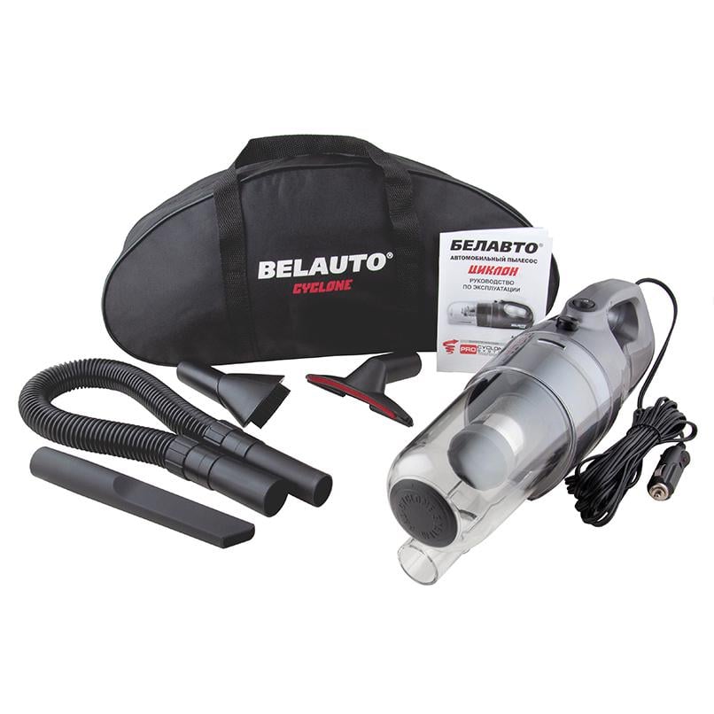 Пылесос автомобильный Циклон 150 Вт 4,5 кПа Черный (BA58B)