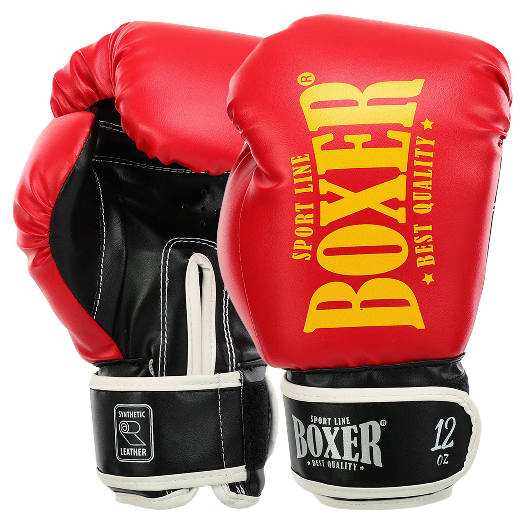 Боксерские перчатки BOXER 2022-N NEW 16 oz Красный (2022-N_Красный_16_унции) Боксерские перчатки BOXER 2022-N NEW 16 oz Красный (2022-N_Красный_16_унции)