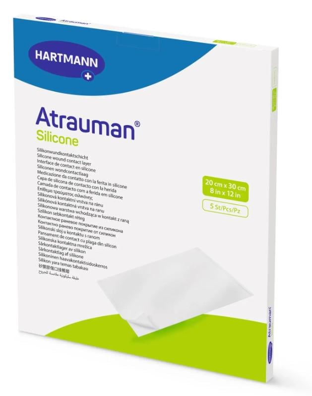 Повязка атравматическая Atrauman Silicone 20x30 см 1 шт. Повязка атравматическая Atrauman Silicone 20x30 см 1 шт.