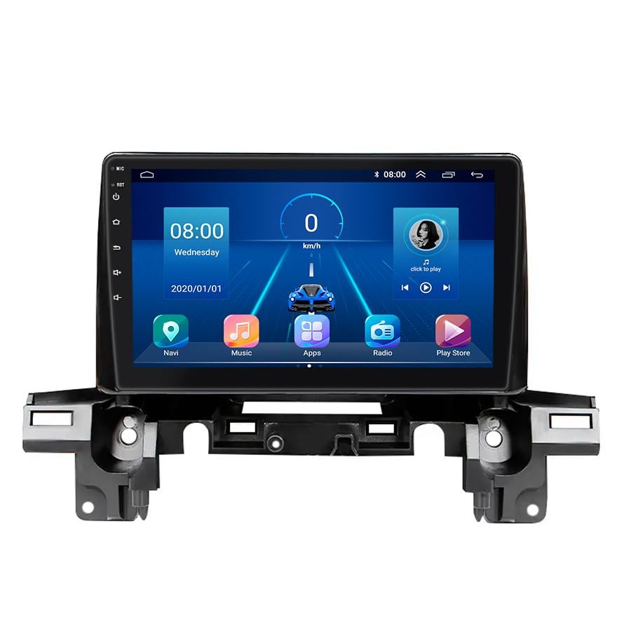 Автомагнитола штатная Lesko Top для Mazda CX-5 II 2017- г. 4G/Wi-Fi/GPS 6/128 GB 9" (9882-44697)