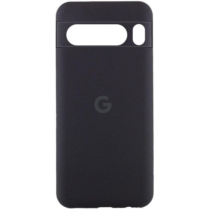 Противоударный Чехол Silicone Cover Lakshmi Full Camera (AAA) with Logo для Google Pixel 8 Pro Черный / Black
