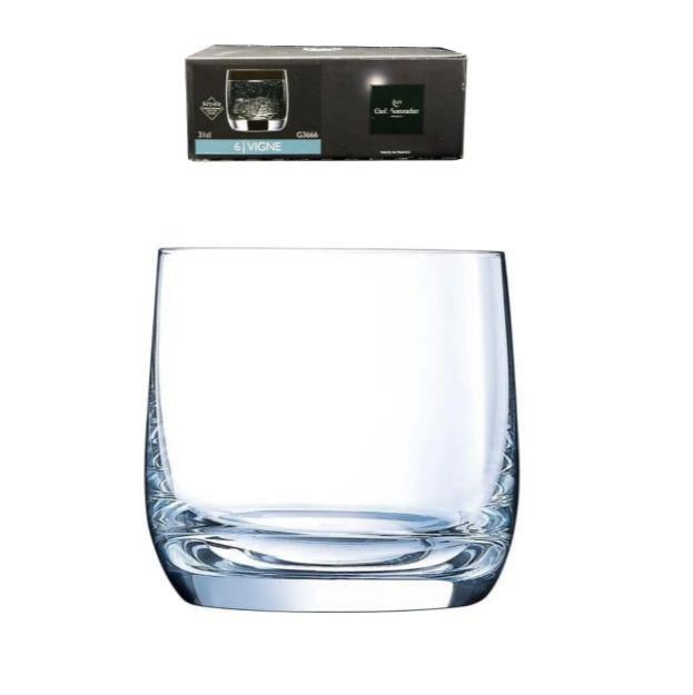 Набор стаканов Chef&Sommelie G3666 Vigne 6 шт. 310 мл Набор стаканов Chef&Sommelie G3666 Vigne 6 шт. 310 мл
