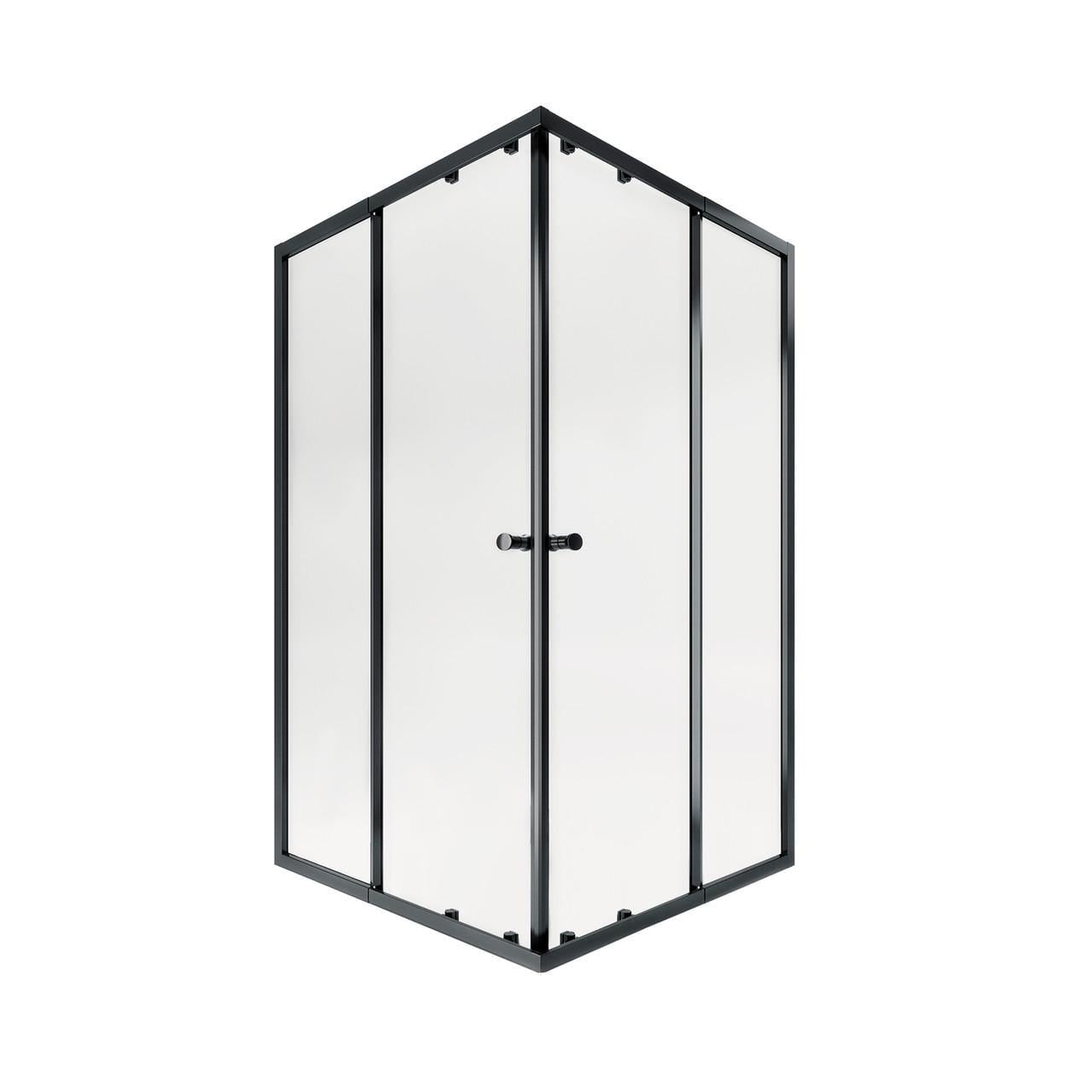 Душевая кабина Qtap Pisces BLA109-11SC5 90-105x90-105 см стекло Clear 5 мм без поддона (3137793052)
