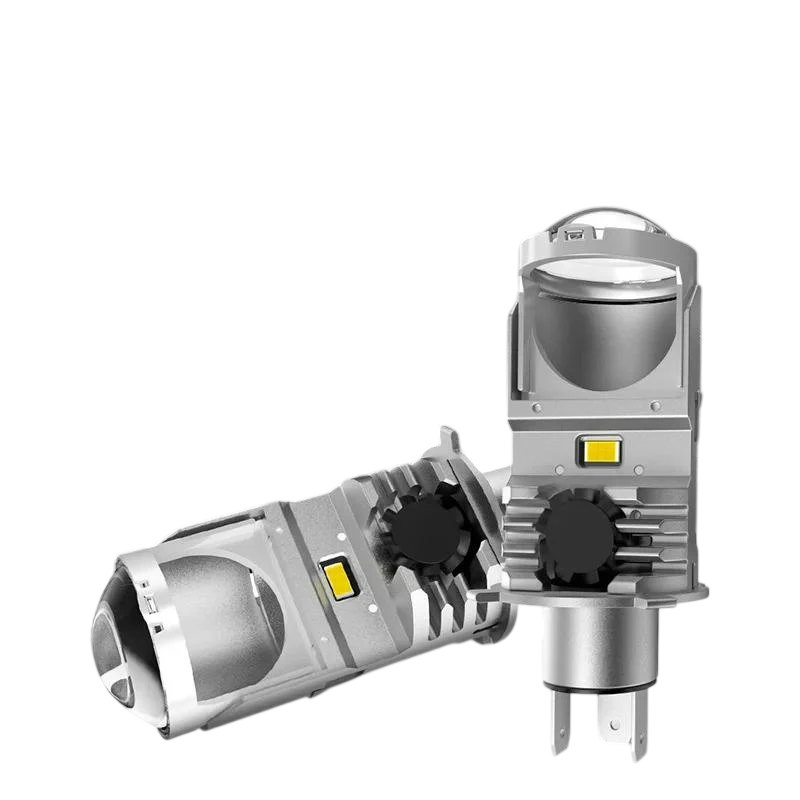 Автомобильные мини-линзы LED H4 Bi-LED 100W 6000K Canbus 12–18V