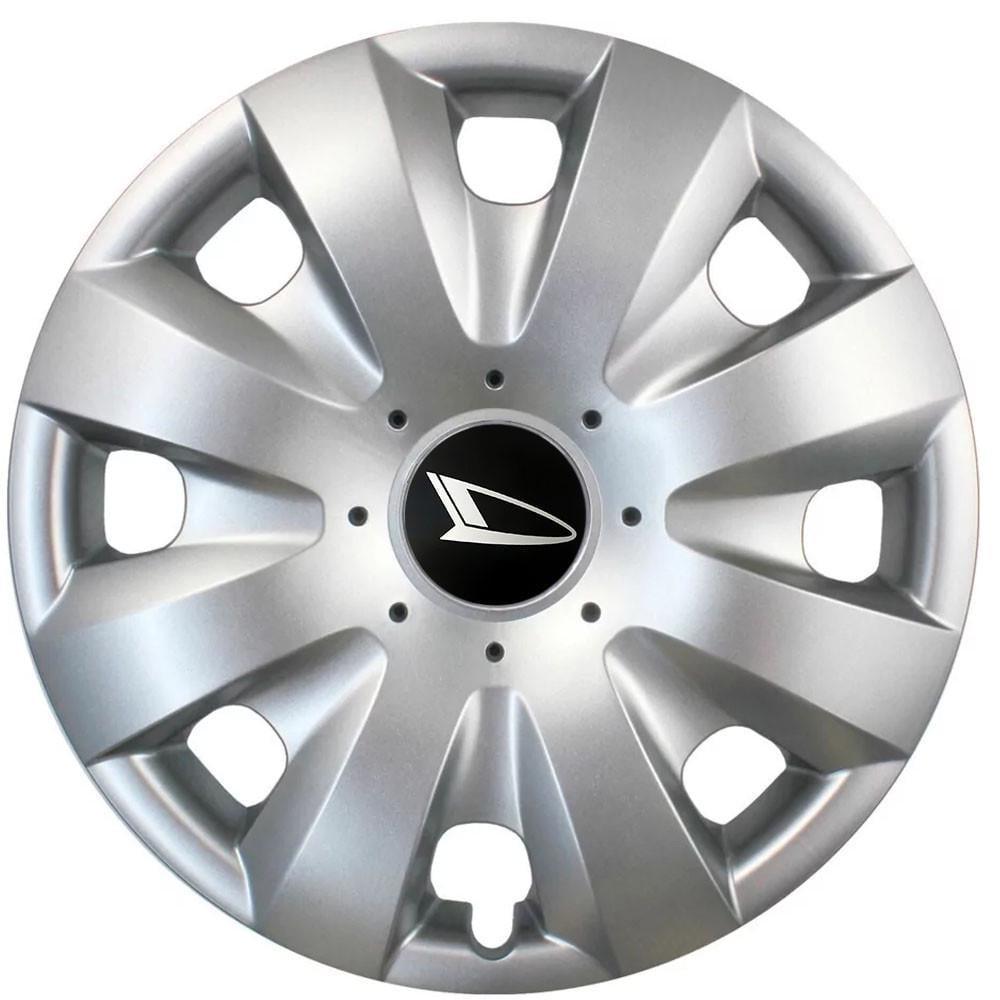 Колпаки SJS 321 с логотипом Daihatsu R15 4 шт. Серебряный (2654555247)