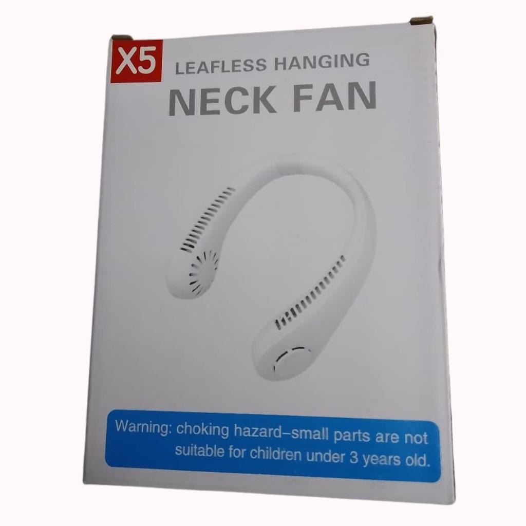 Вентилятор портативний на шию Leafless Hanging Neck Fan X5 (25651287) - фото 6 Вентилятор портативний на шию Leafless Hanging Neck Fan X5 (25651287) - фото 6