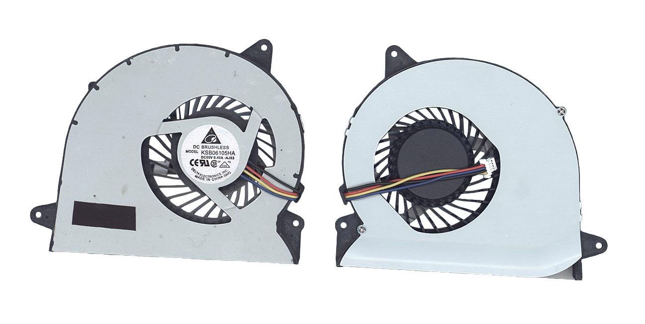 Кулер для ноутбука Asus U56E 5V 0.4A 4-pin Brushless