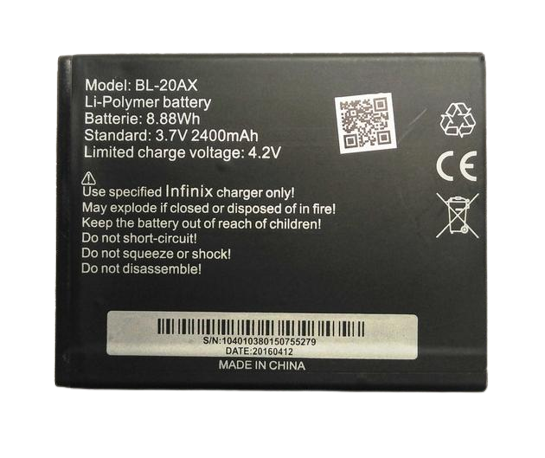 Аккумуляторная батарея для Infinix 20AX 2400 mAh (000021405)
