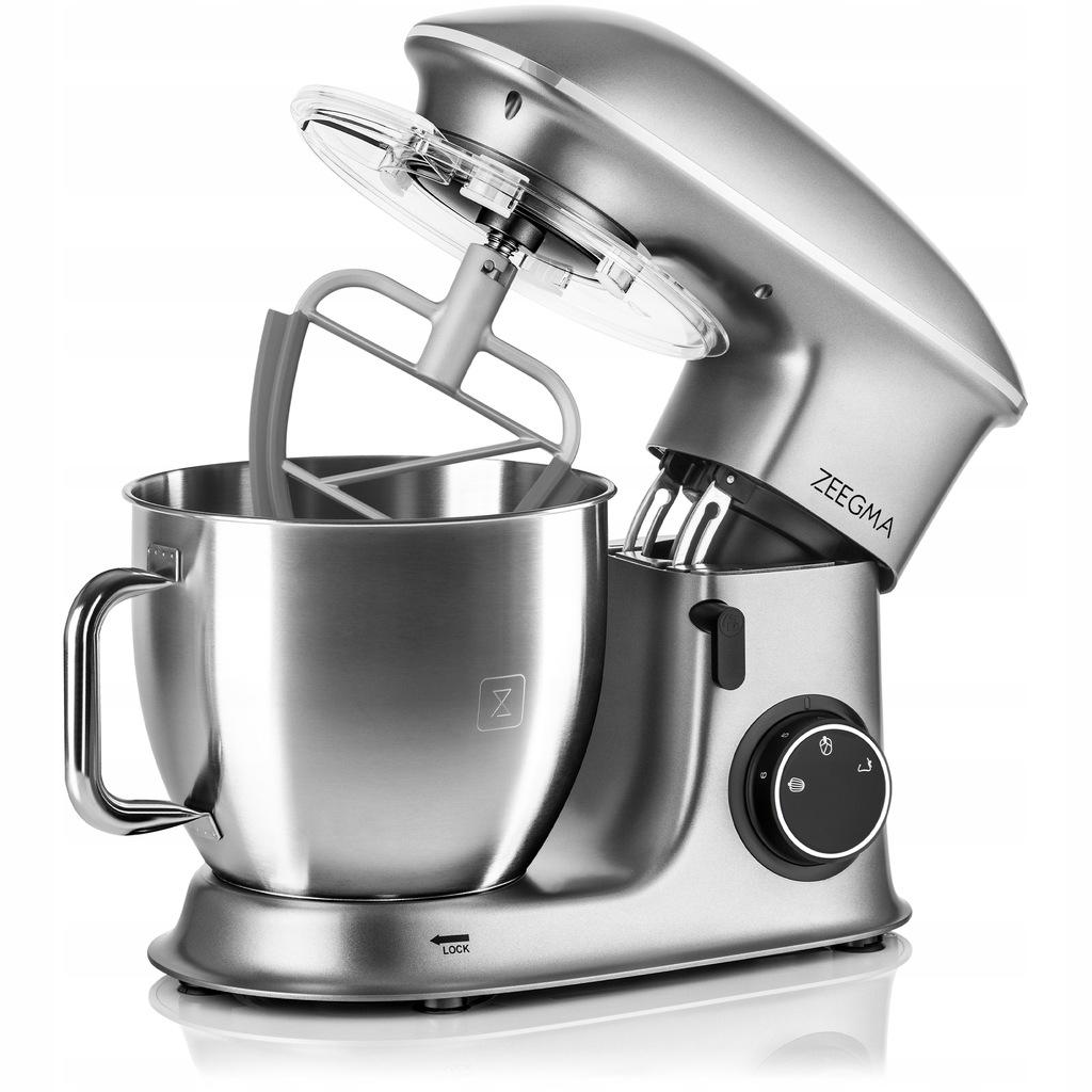 Тістоміс-міксер планетарний Zeegma Planeet Chef 2200 Вт Grey (17943) - фото 5