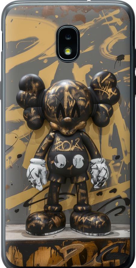 Чехол на Samsung Galaxy J3 2018 Bronze kaws (6097u-1501-42517) Чехол на Samsung Galaxy J3 2018 Bronze kaws (6097u-1501-42517)