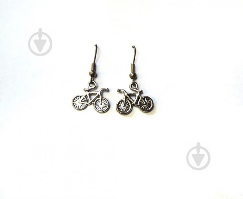 Женские серьги N45 Велосипед (956045)