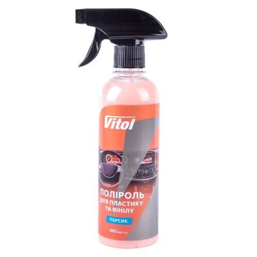 Полироль для пластика и винила Vitol Персик 400 мл (26037809)