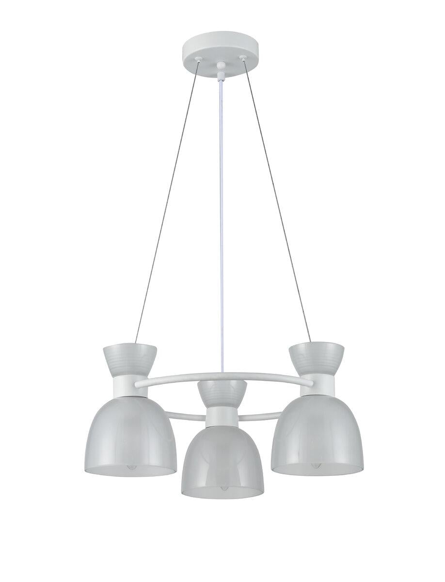 Люстра підвісна кільце з плафонами Light House SRS-20677/3 Matte White Люстра підвісна кільце з плафонами Light House SRS-20677/3 Matte White