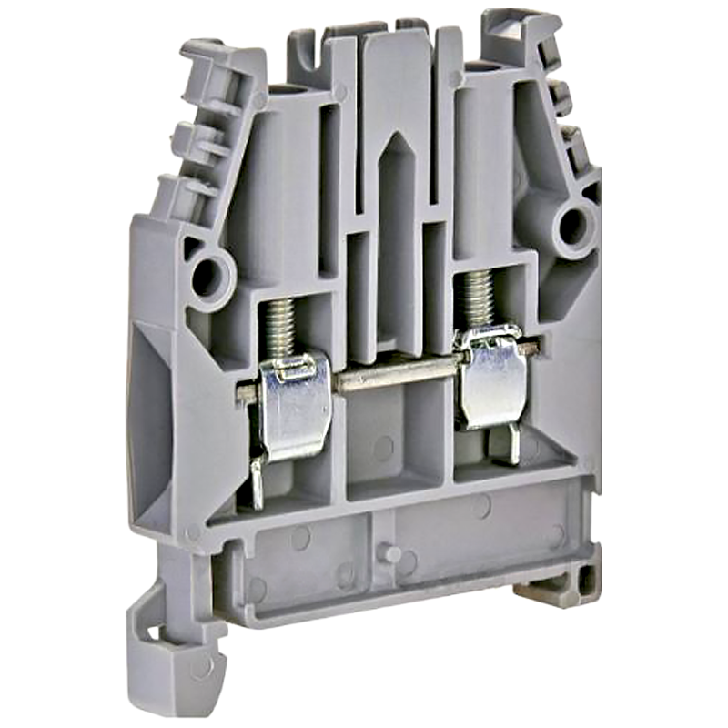 Клемма винтовая наборная CNC JXB-2,5 24А 2,5 мм2 38,5x6x40 мм Серый (000000448)