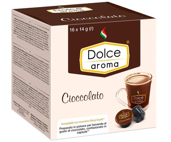 Шоколад в капсулах Dolce Aroma Cioccolato Dolce Gusto 16 шт. (е-196)