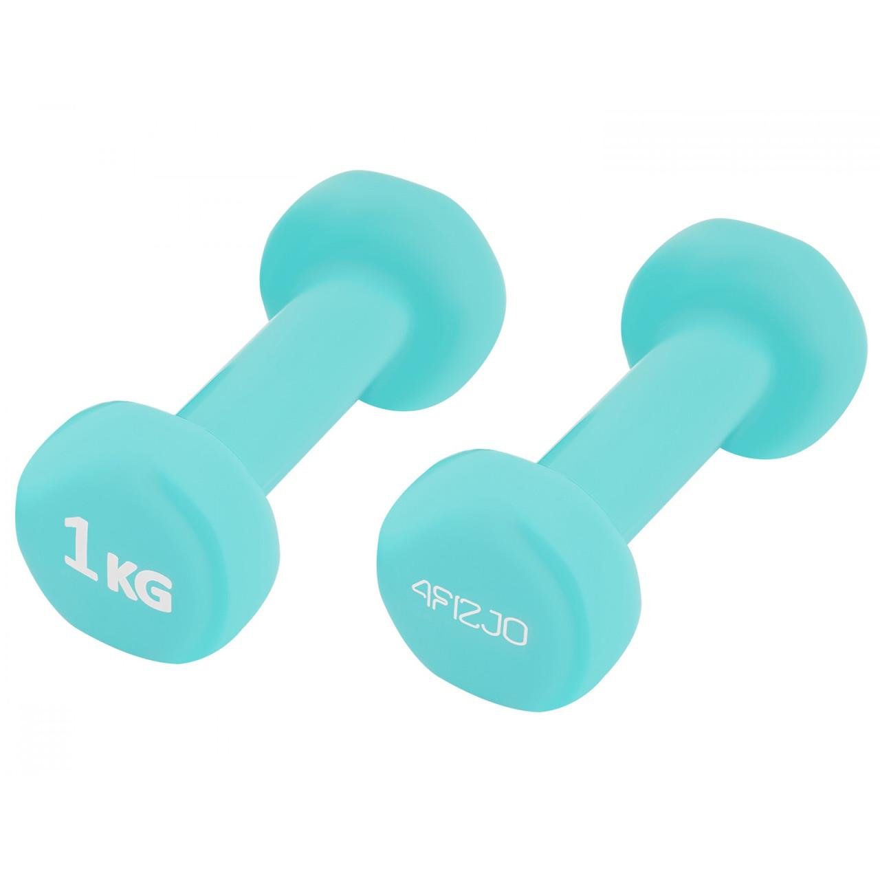 Гантели виниловые 4FIZJO 4FJ0197 2x1 кг - фото 3