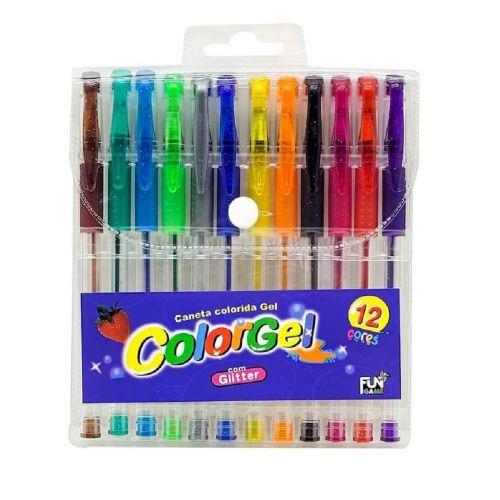 Набор гелевых ручек WW00202ST Glitter 12 цветов с блестками (2200000351067) Набор гелевых ручек WW00202ST Glitter 12 цветов с блестками (2200000351067)