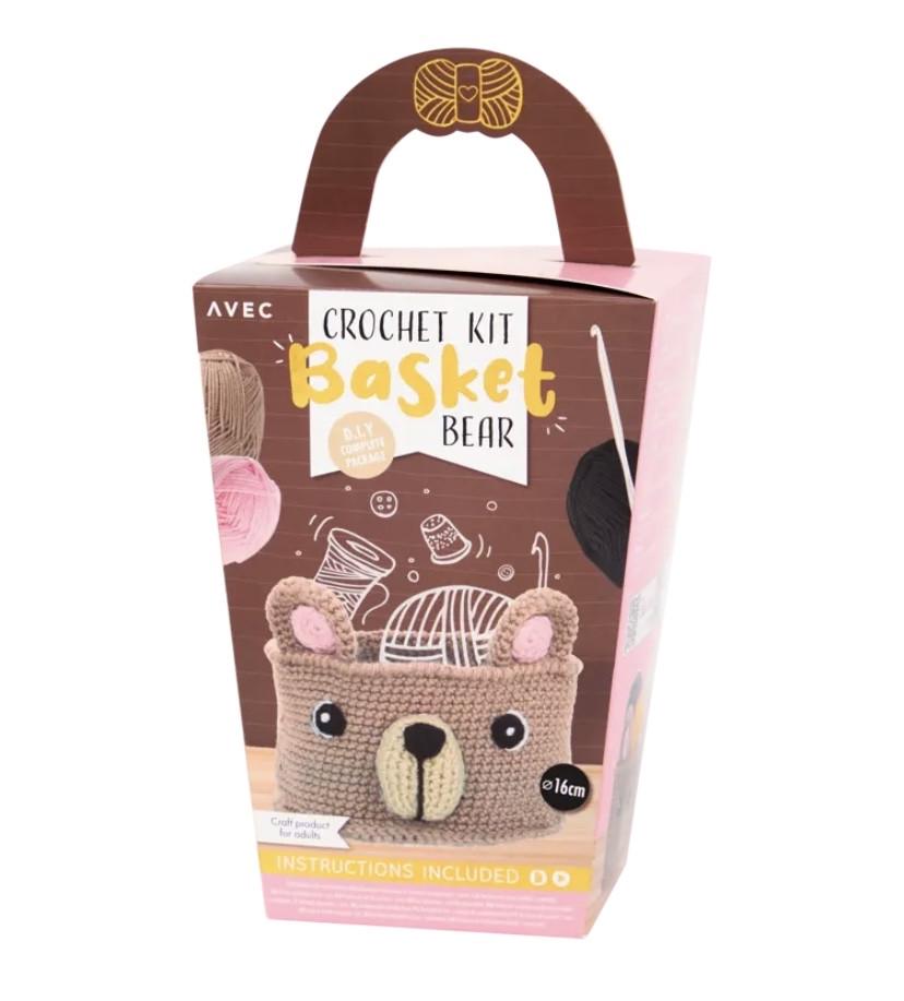 Набір для творчості Avec В’язаний кошик Медведик (2504305508)