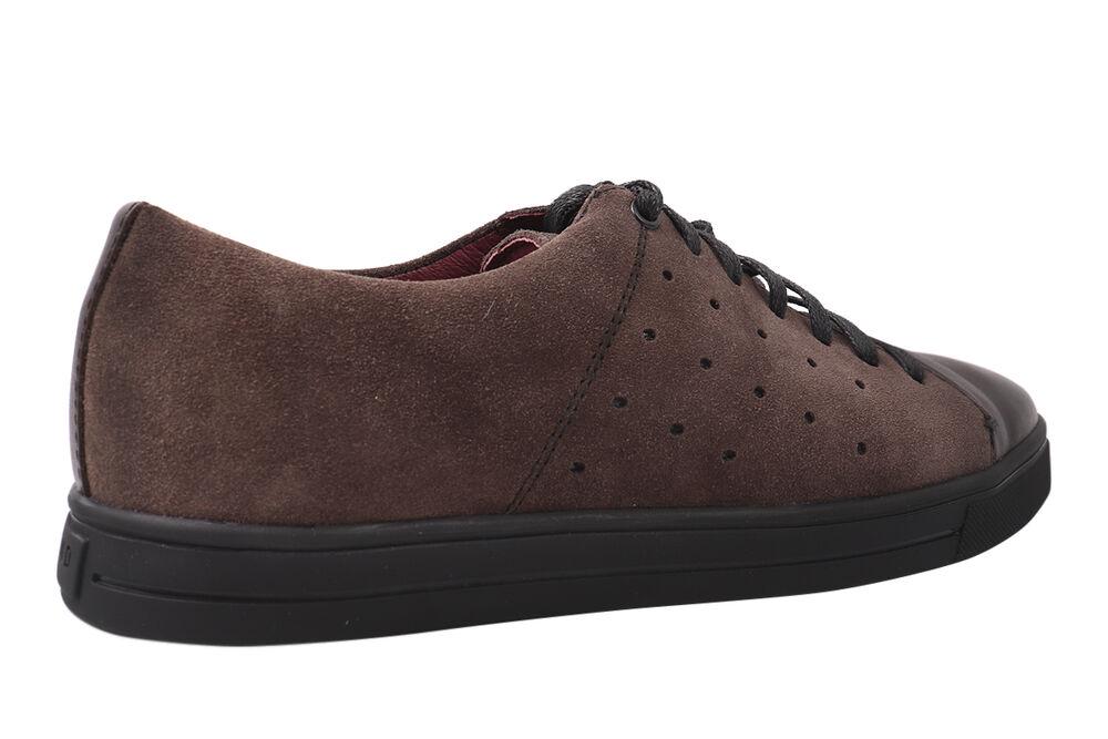 Кеды мужские Vadrus из замши на низком ходу на шнуровке р. 43 Коричневый (225-20/22DTC) - фото 4 Кеды мужские Vadrus из замши на низком ходу на шнуровке р. 43 Коричневый (225-20/22DTC) - фото 4