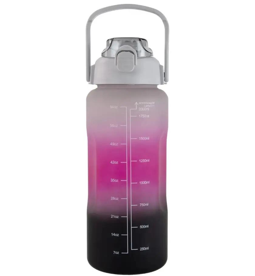 Набор бутылок для воды Stenson R30936 3 шт. Pink (21546094) - фото 4 Набор бутылок для воды Stenson R30936 3 шт. Pink (21546094) - фото 4