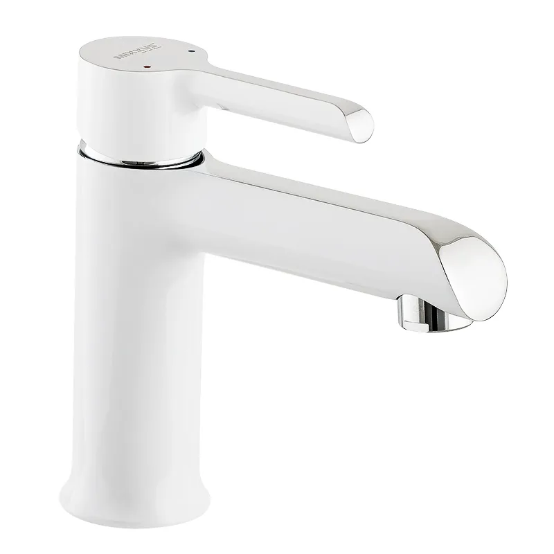 Змішувач для умивальника MIXXUS Premium Edem 001 White (MI5843) Змішувач для умивальника MIXXUS Premium Edem 001 White (MI5843)