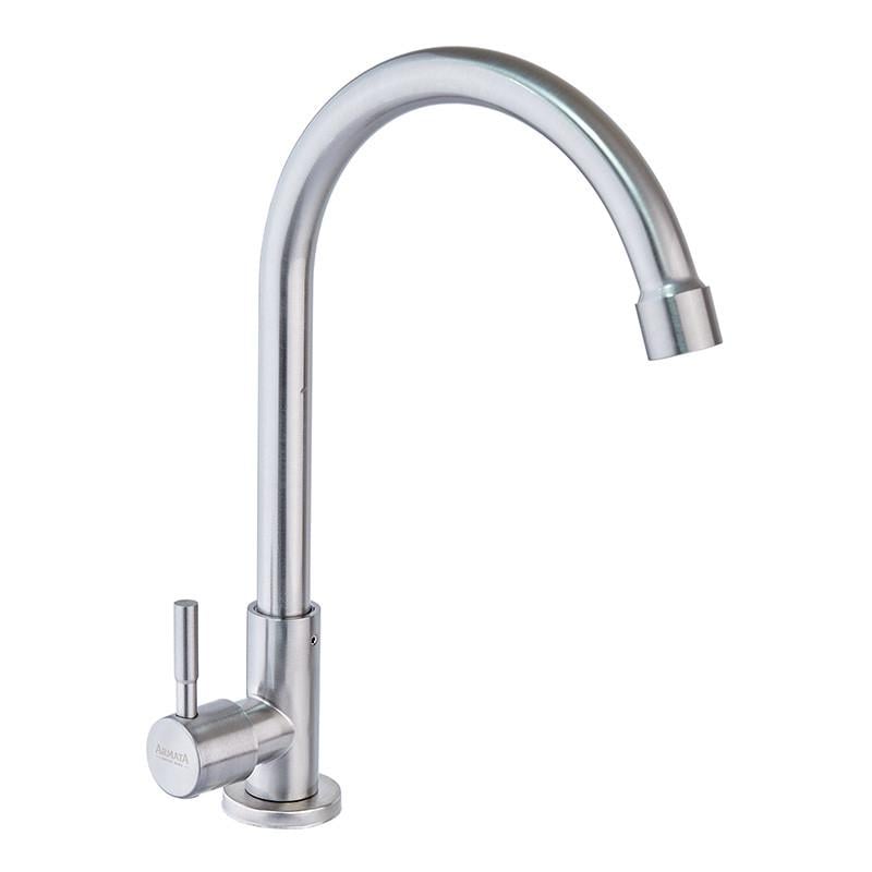 Кран для холодной воды Armata MONO-01 Нержавеющая сталь (CH6191)