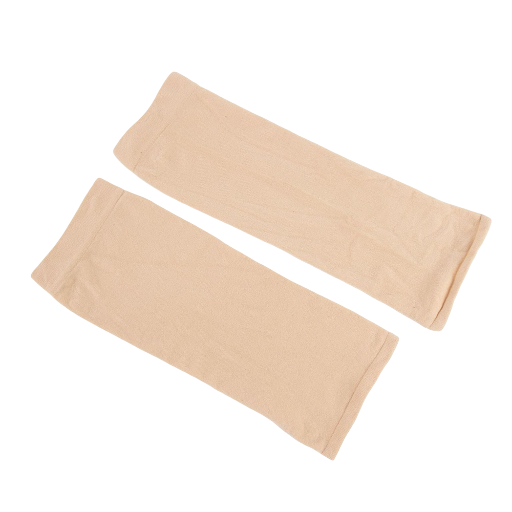 Компресійні гетри спортивні унісекс р. 25-40 см Бежевий (29669)