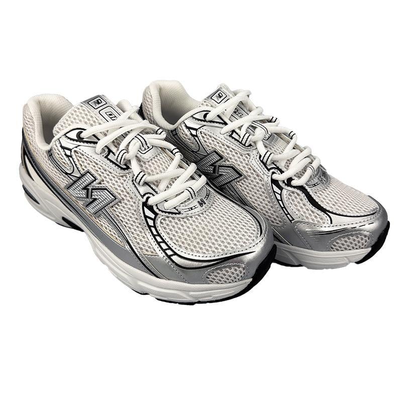 Кроссовки мужские 740 сетка 107705-5 p. 44 28-28,5 см Белый с серым