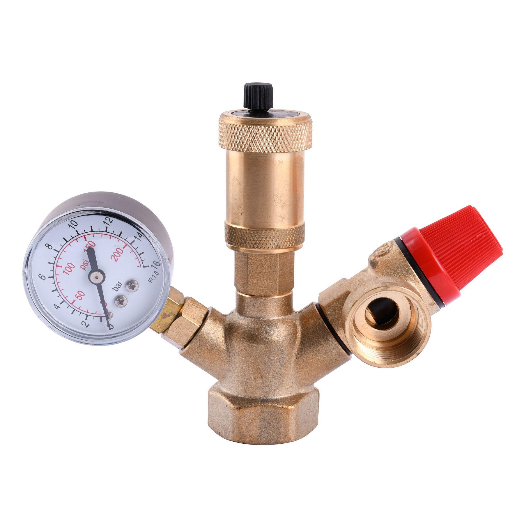 Группа безопасности котла Трезуб в сборе 1″ NV-5106 (000013128)