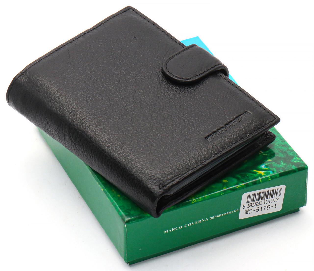 Кошелек мужской Marco Coverna вертикального типа из натуральной кожи под документы Черный (MC-5176-1) - фото 10 Кошелек мужской Marco Coverna вертикального типа из натуральной кожи под документы Черный (MC-5176-1) - фото 10