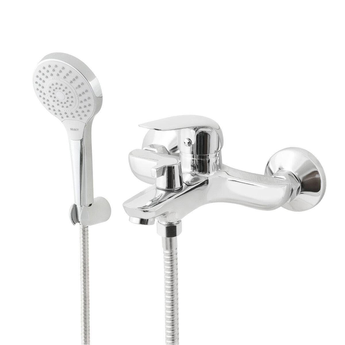 Змішувач для ванни Venta VU366LC з лійкою для душу Хром (SW-95888)