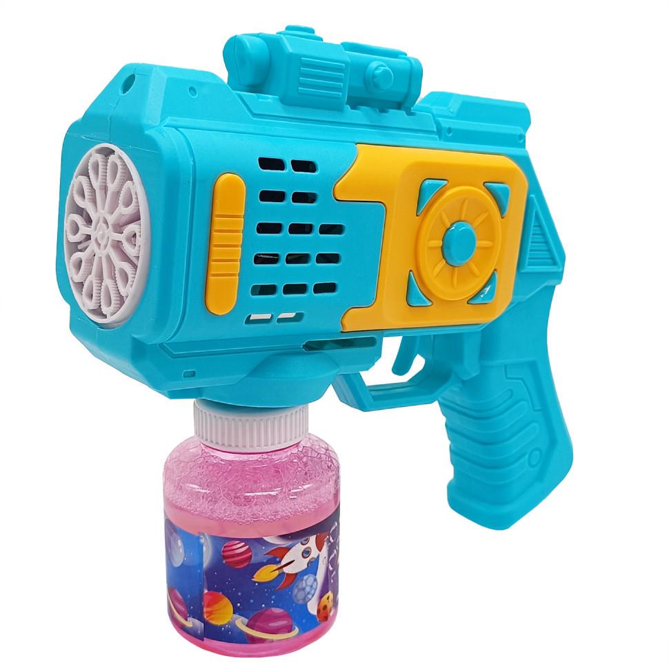 Генератор мильних бульбашок Бластер 666-1 підсвічування Green (RLT53189)