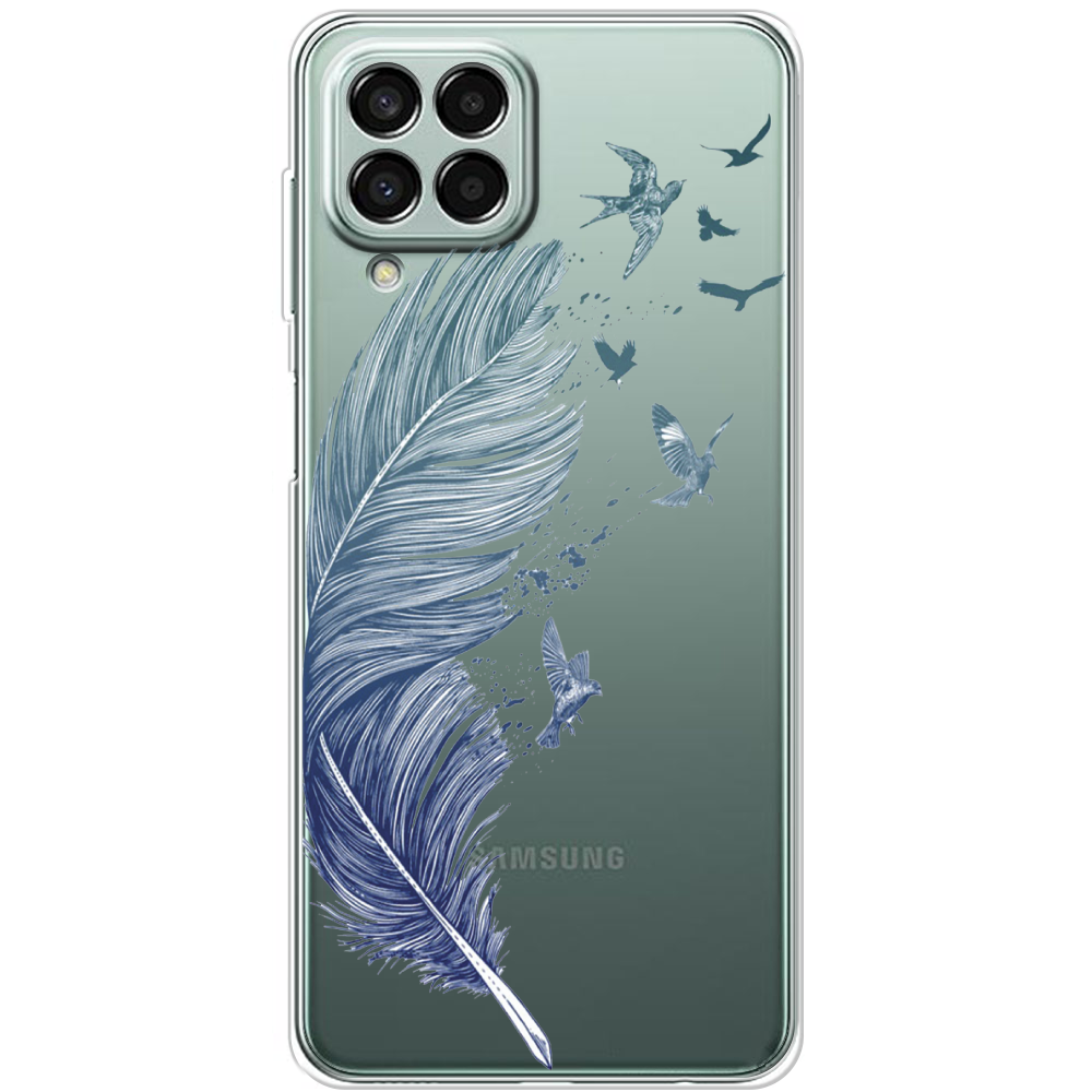 Чехол BoxFace Samsung Galaxy M33 5G (M336) Feather Прозрачный силикон (44472-cc38-44472)