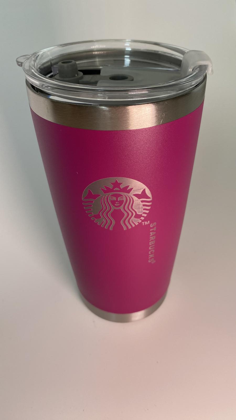 Термочашка Starbucks из нержавеющей стали герметичная крышка с вакуумной изоляцией 500 мл Magenta Purple (30124058)