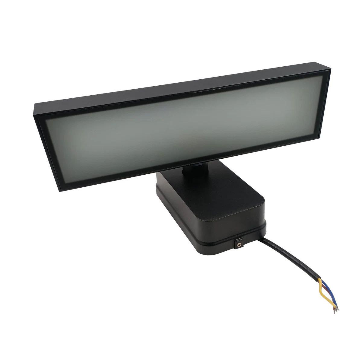 Світильник LED настінний вуличний з датчиком руху 17 Вт IP65 (35435446)