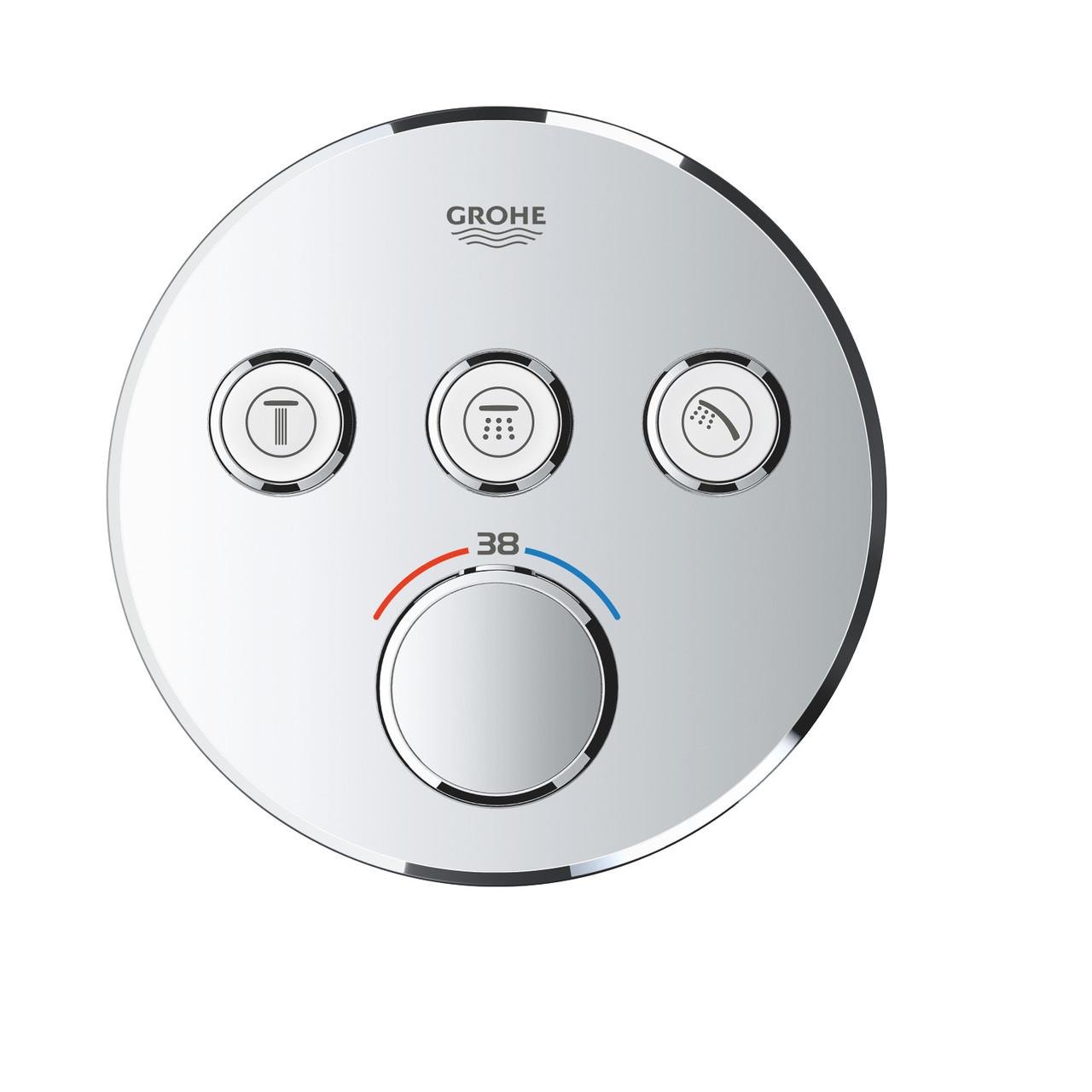 Термостат прихованого монтажу на 3 споживача Grohe Grohtherm SmartControl (29121000) - фото 5