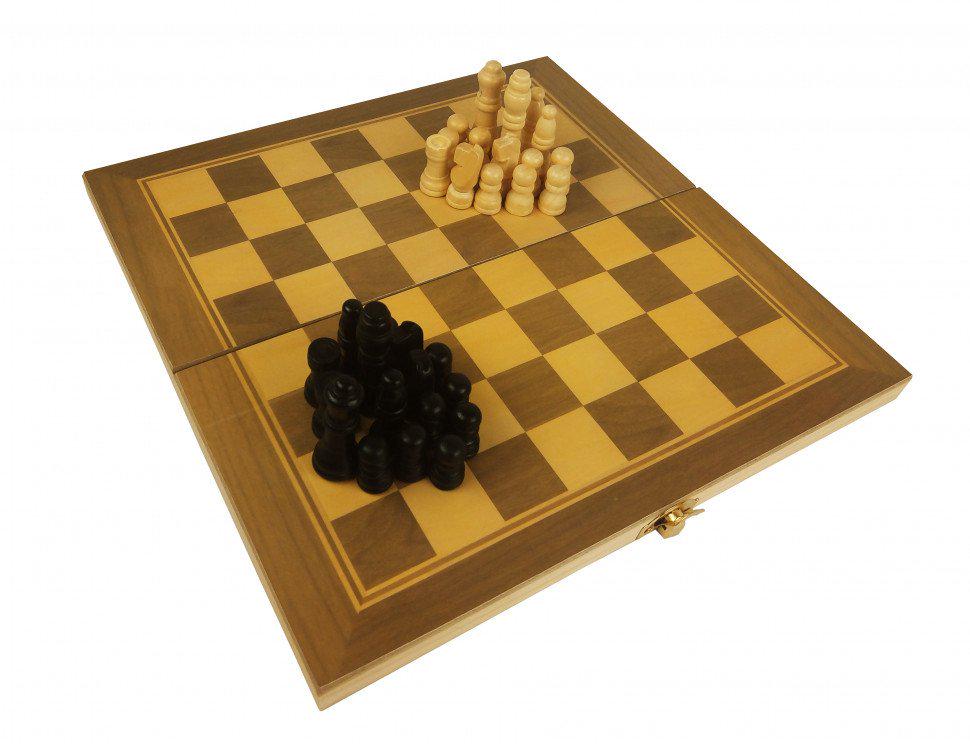 Набор игральний шахматы/шашки/нарды Metr+ 28acd (28d)
