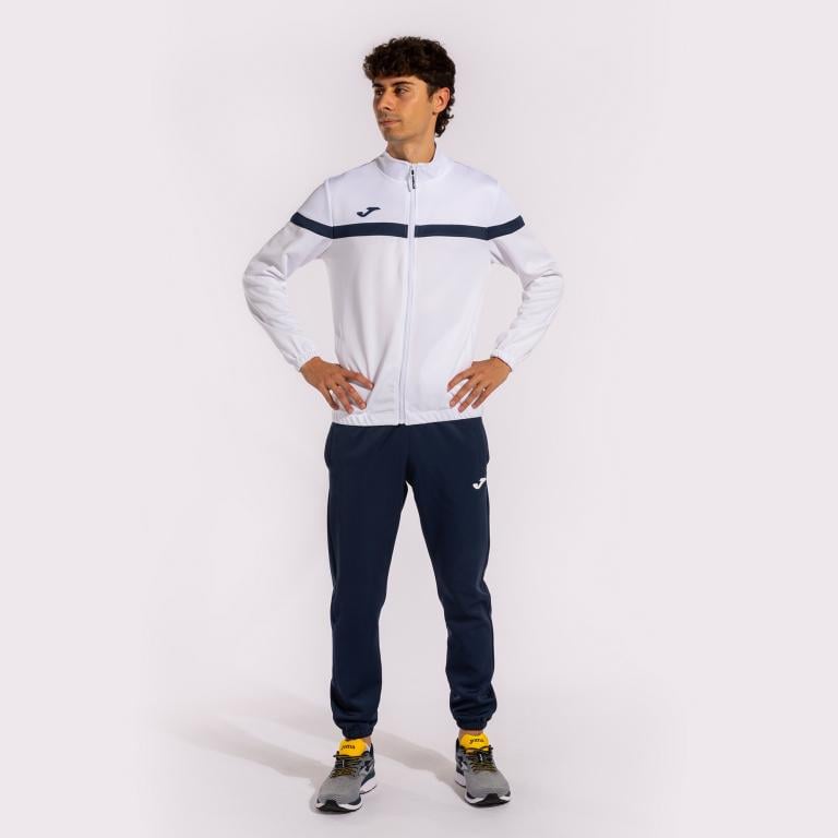 Спортивный костюм Joma 102746.203 Danubio Tracksuit S White/Navy - фото 1