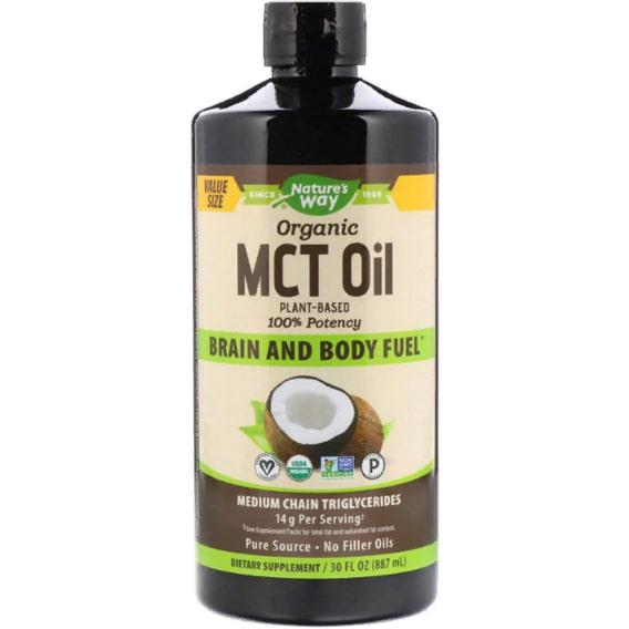 Комплекс для профилактики работы головного мозга Nature's Way Organic MCT Oil 30 fl oz 887 мл (NWY-11772)