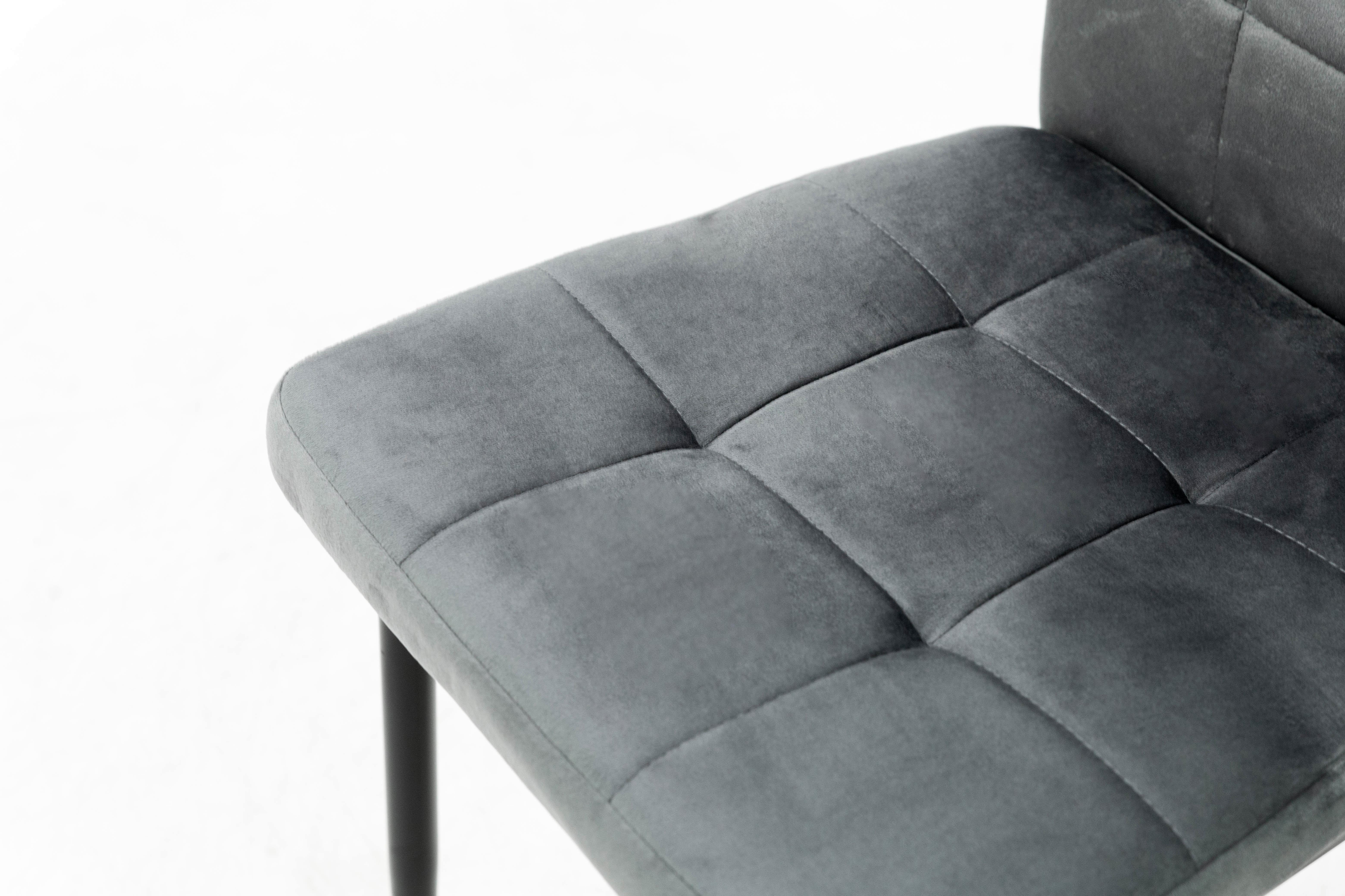 Стілець для кухні та вітальні ГРЕЙС Айс 410х980х510 мм Чорний/Сірий (GAА0056133) - фото 10