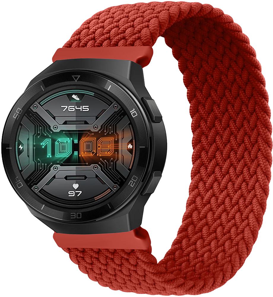 Ремінець Solo Loop для Huawei Watch GT2e 46 мм (135 мм) Red (26540-2D)
