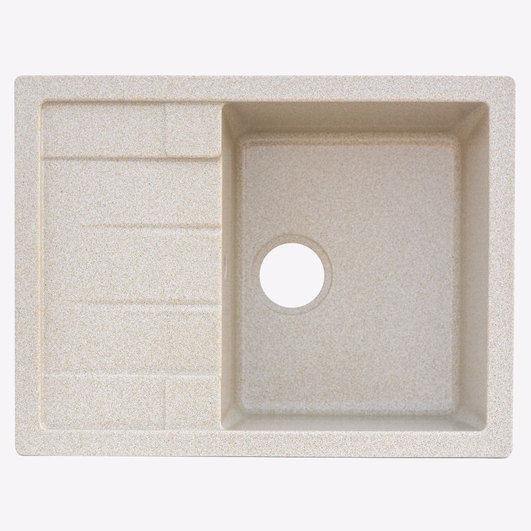 Мойка кухонная Platinum Lotos 6550 Бежевый (353256)