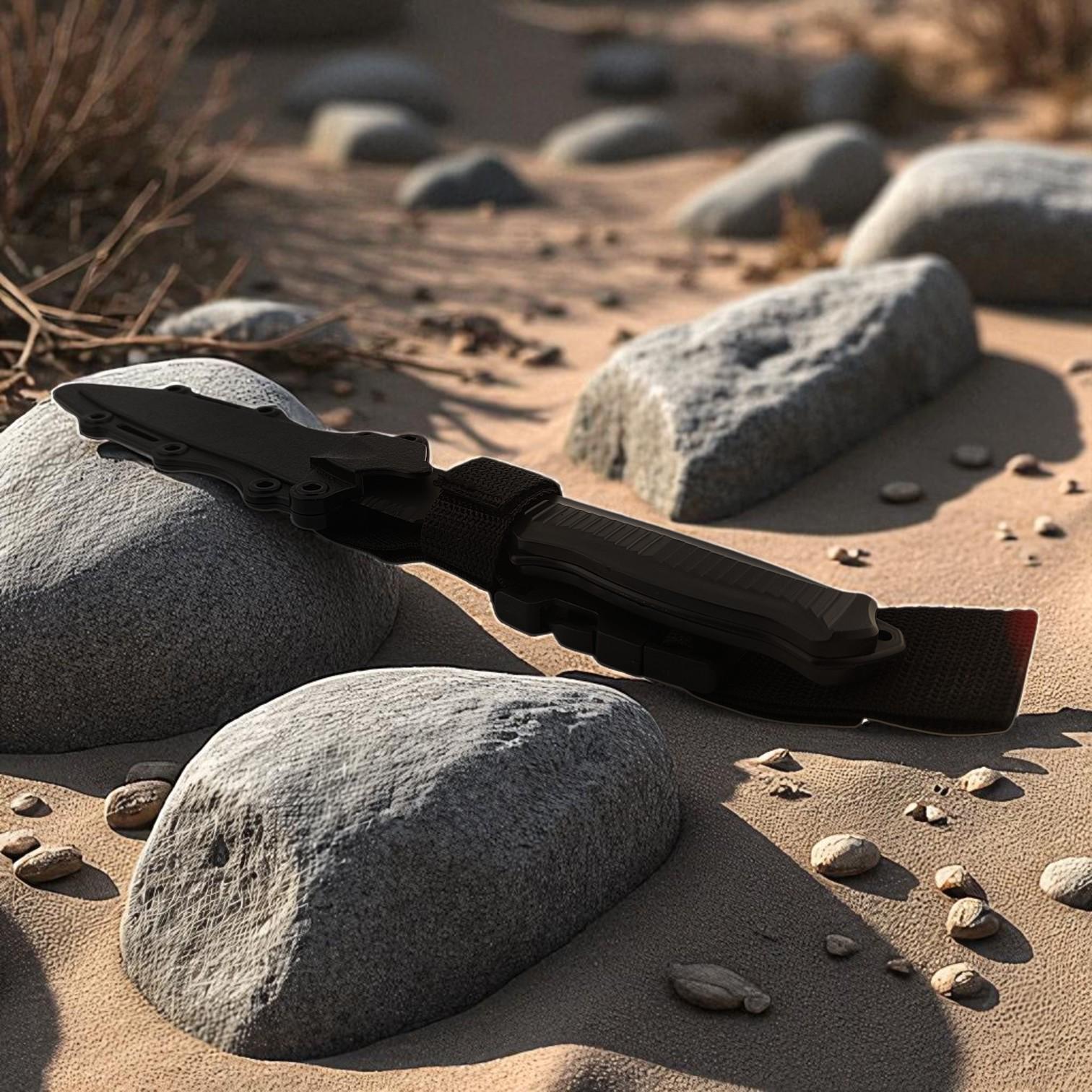 Нож охотничий тренировочный GDragon Sport Черный (141_5_0_1) - фото 18 Нож охотничий тренировочный GDragon Sport Черный (141_5_0_1) - фото 18