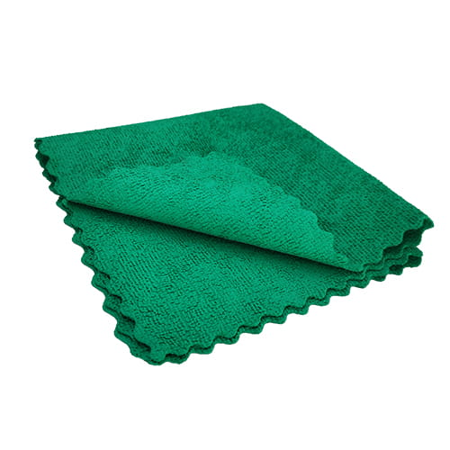 Салфетки профессиональные York QLEANUP Long Fresh из микрофибры 38х38 см 5 шт. Зеленый