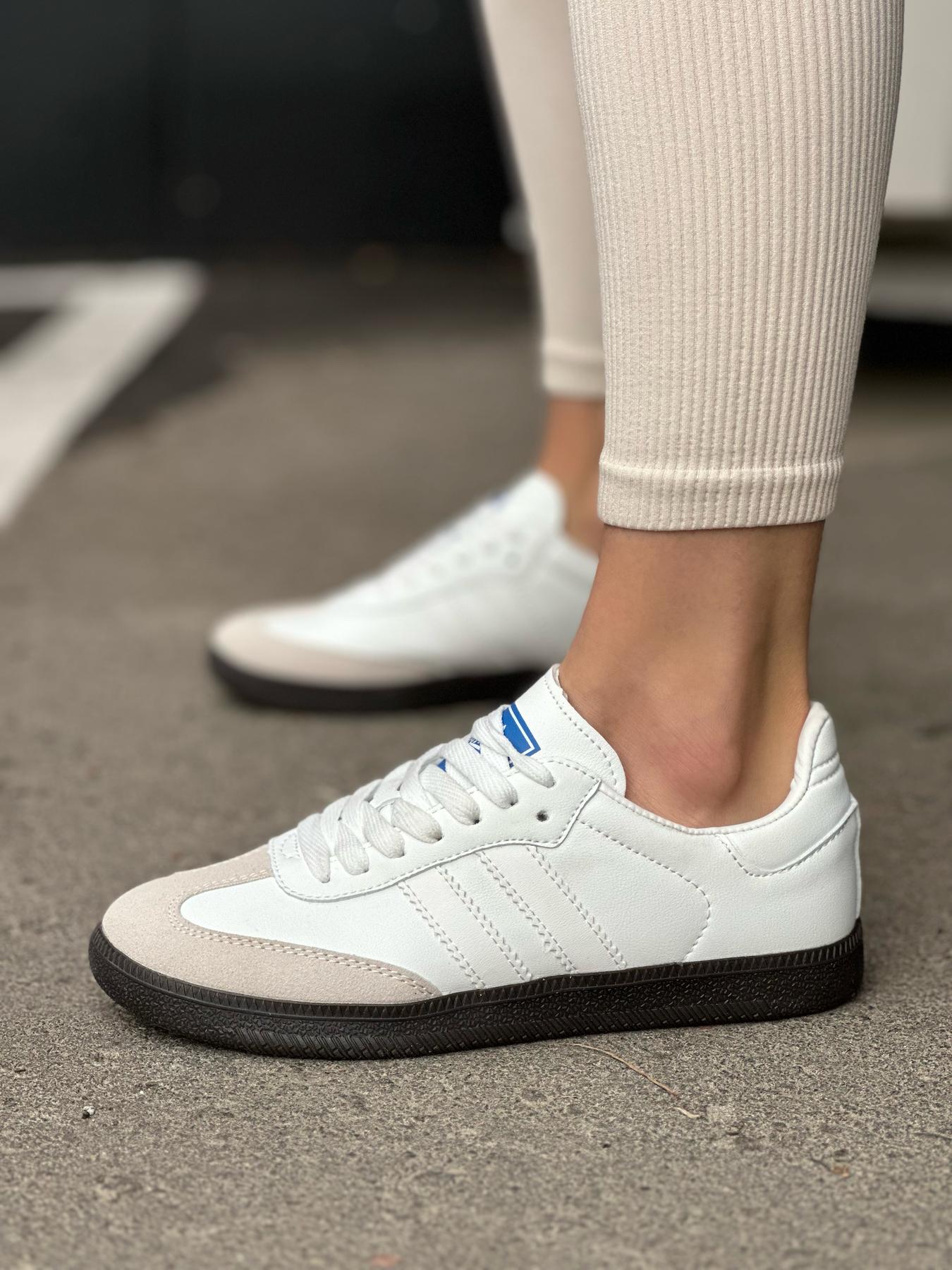 Кеди жіночі з натуральної шкіри Білий (10045359) Кеди жіночі з натуральної шкіри Білий (10045359)