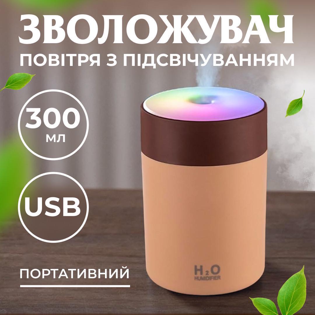 Увлажнитель воздуха Humidifier Colorful USB 300 мл (HPBH17199BR) - фото 2