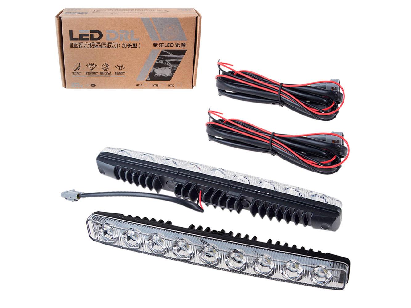 Фары дополнительные LED 47363 XS-009 DRL 00 9 LED/4 W/12 V/пластик/257x28 мм